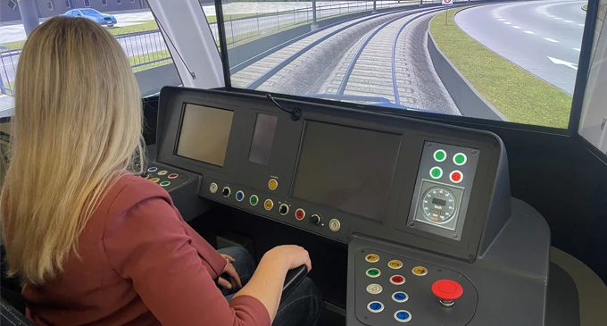 trambesturen simulator